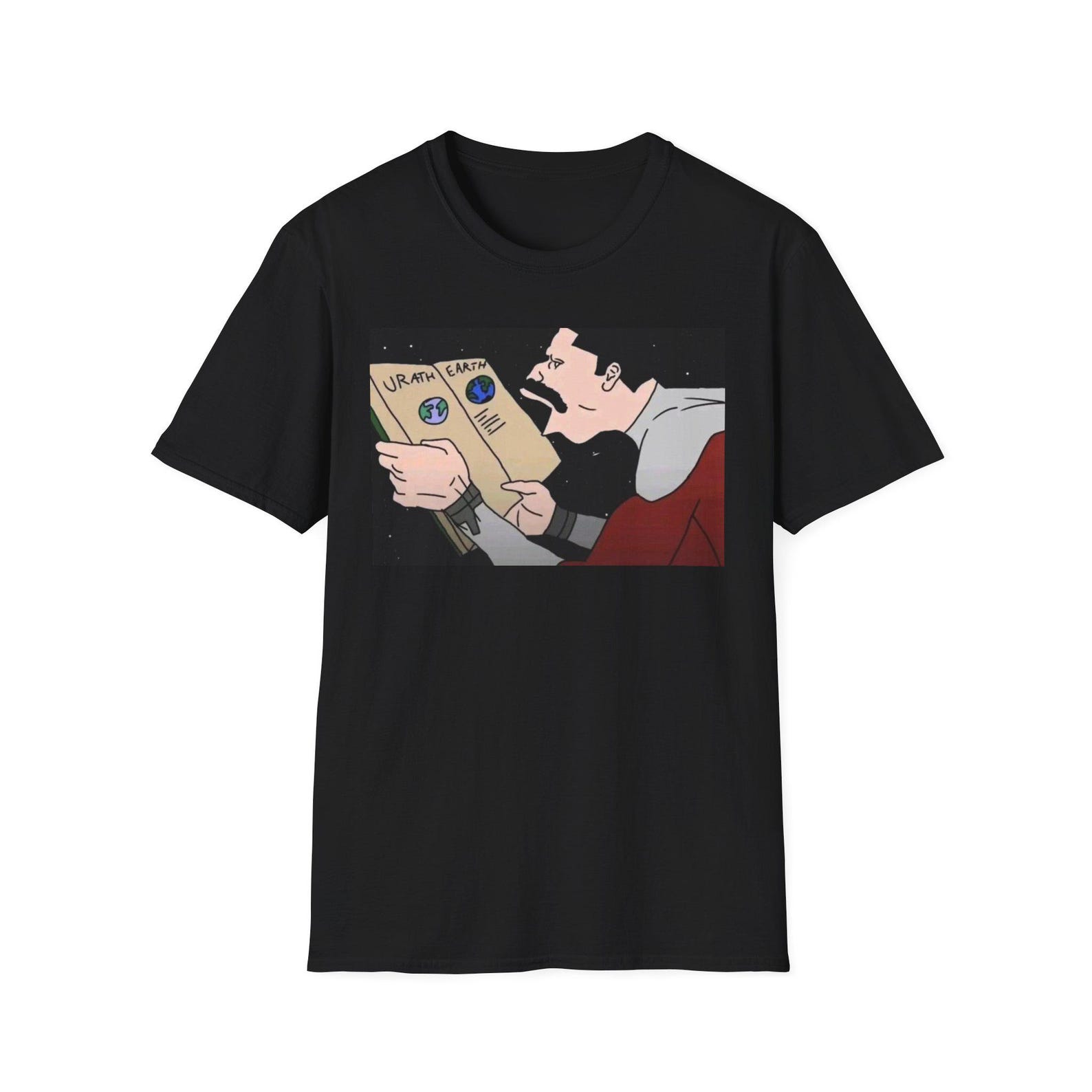 invincible thragg tshirt, urath earth tshirt, invincible clothing, Unisex tshirt. invincible graphic tshirt XL
