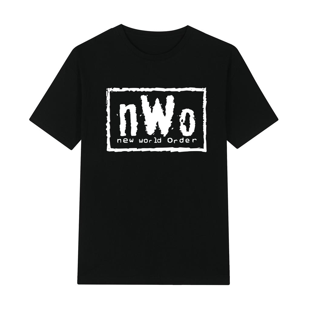 NWO New World Order Wrestling Adult Black Vintage Tshirt Novelty Funny Streetwear Cotton Men T Shirt New Tee Tshirt Womens Tops