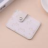 Cute Cat Print Card Holder Wallet For Women Girls Fashion Pu Leather Money Bags Mini Slim Coin Purse Portable Daily Gift