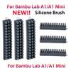 For Bambu Lab A1 Mini Hotend Brush 1/3/6pcs For Bambu Lab A1 Hotend Kit Nozzle Silicone Brush