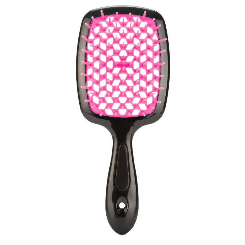 Hairdressing Hair Smoothing Honeycomb Curved Cutout Hair Brush Used For Styling Combing And Massaging The Scalp Hair Comb