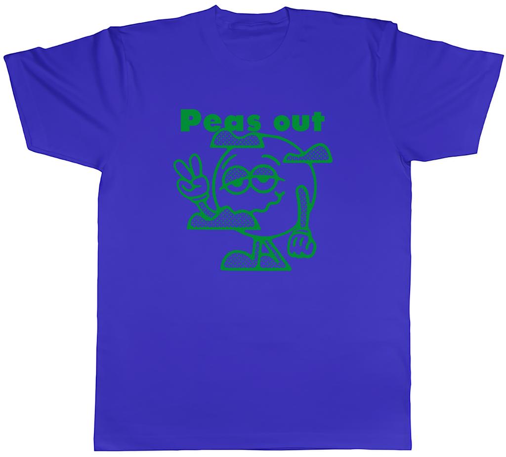 Funny Peas Out Unisexs TShirt Peace Out Joke Unisex Tee Gift