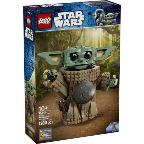 LEGO Star Wars Grogu (Mandalorians Apprentice) Toy Block Boys Girls Children Aged 10 11 12 Elementary School Space Battle Robot Figure Merchandise