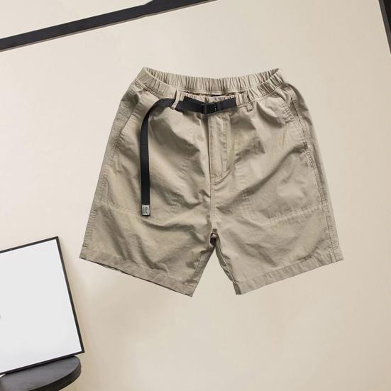 Mittelhoher Bund mit Gummizug Verstellbarer Kordelzug Taschen Herrenshorts Outdoor Fitness Freizeit Kurze Hosen Streetwear