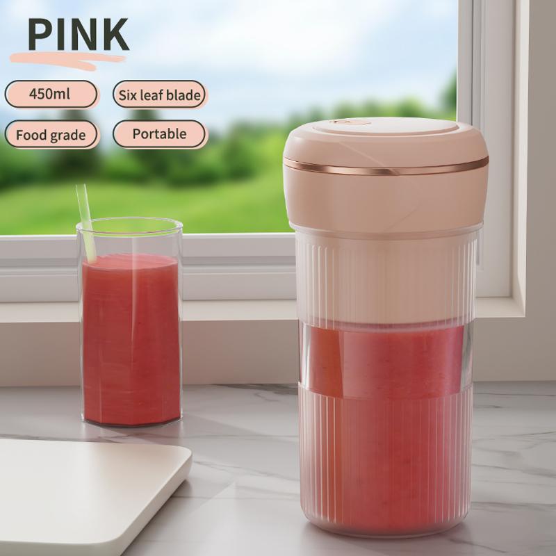 

2024 New Small Household Multifunction Juice Cup 6-Blade Fast Crush 1200mAh Battery Food Grade Material Portable Electric Juicer