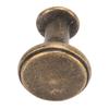 10 Sets Einzelloch-Griffe 20x25MM Ersatz Einzelloch Schubladen-Schrank Runde Griff-Dekoration