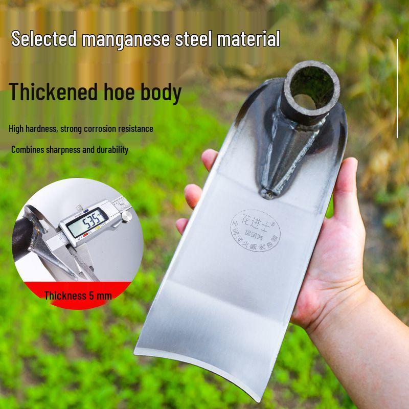 Manganese Steel Mattock Head for Gardening and Soil Loosening
