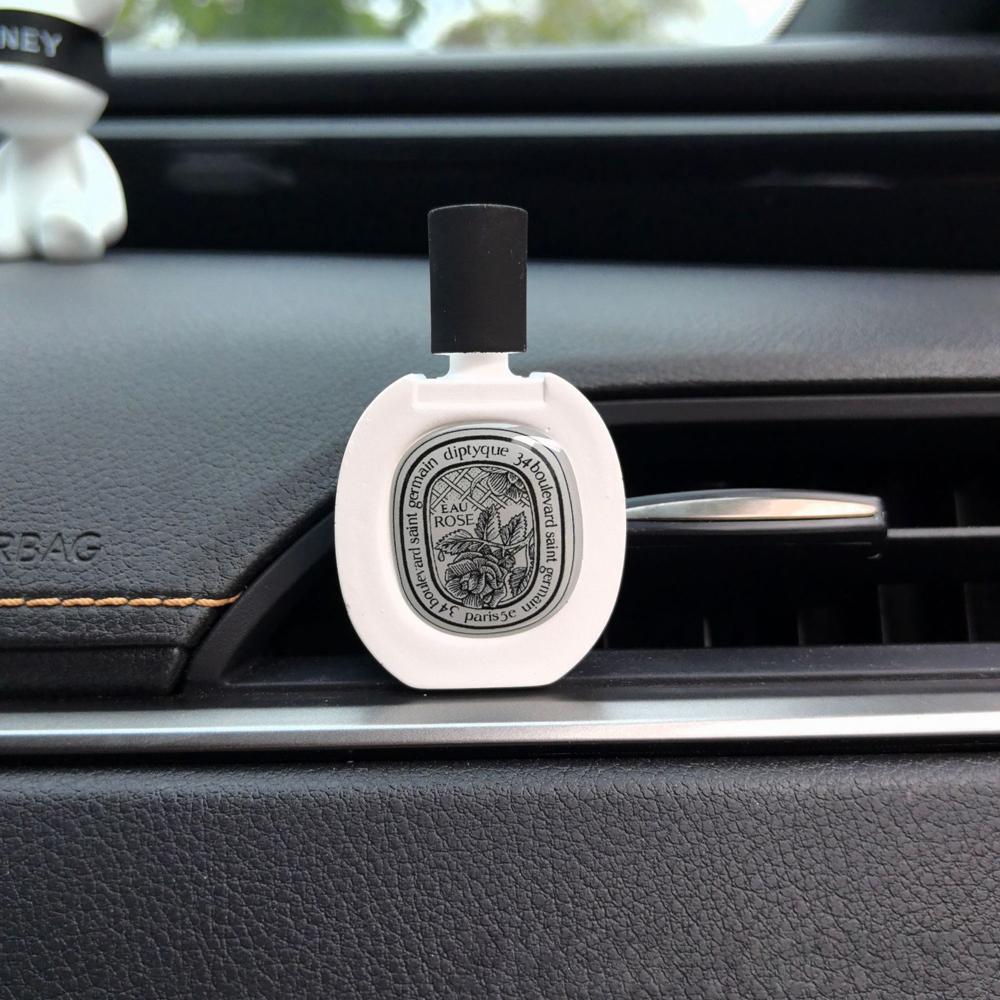 

Automobile air outlet aromatherapy diffuser stone With 5ML perfume little bear shopping bag gift box Celebrity joint gift
