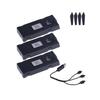 (Yellow) 3.7v 3600mah Battery And Charger Compatible E88 E88pro E88max E525 E99 E99pro P1 P5pro K3 S1 P8 Mini Uav Drone Battery Rc Parts