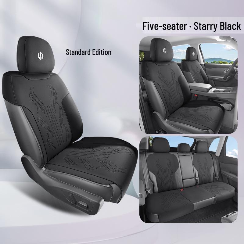 

Leapmotor C10 Suede Car Seat Cushion - Breathable, Perforated, and All-Season Saddle Pad. Standard