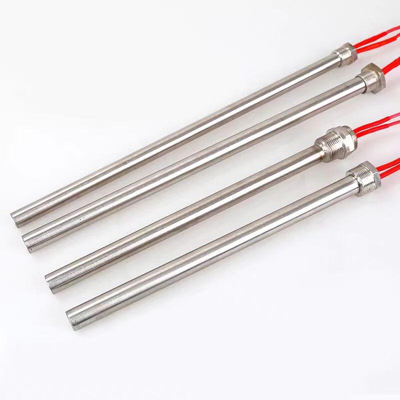 Elektrická topná tyč z nerezové oceli s jednou hlavou