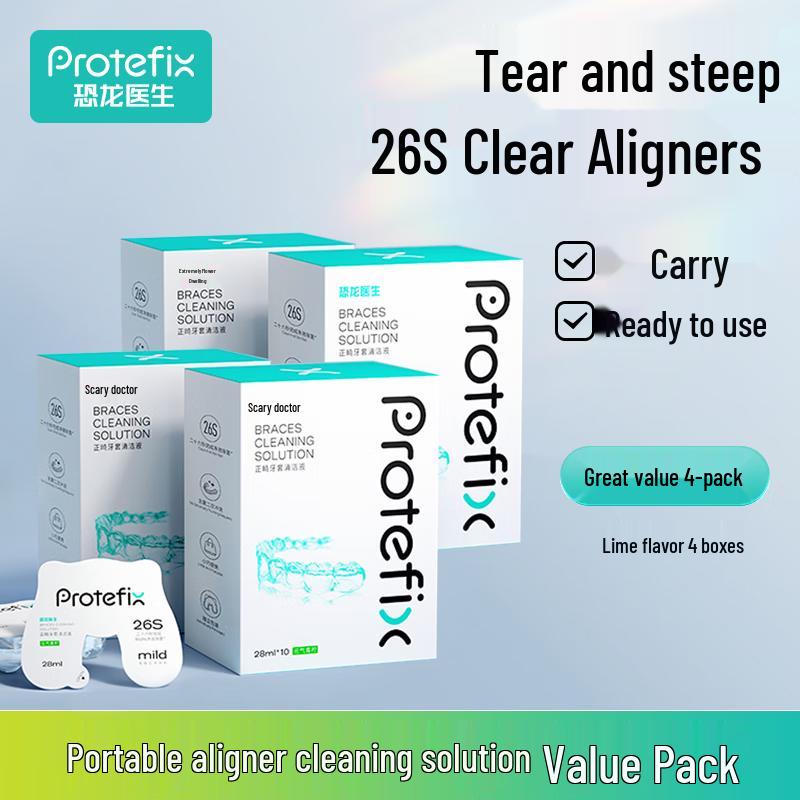 PROTEFIX Aligner & Denture Cleaning Tablets