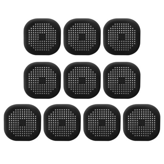 3/5/10Pcs Floor Drain Mat Easy Installation Effective Residue Filter Anti-clog Shower Drain Cover Leak-proof Drain Strainer
