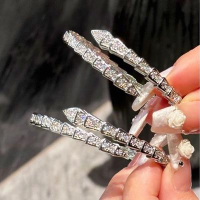 Zircon Snake Bone Bracelet Women's High-end Bracelet Ins New Trendy Fashion Bracelet