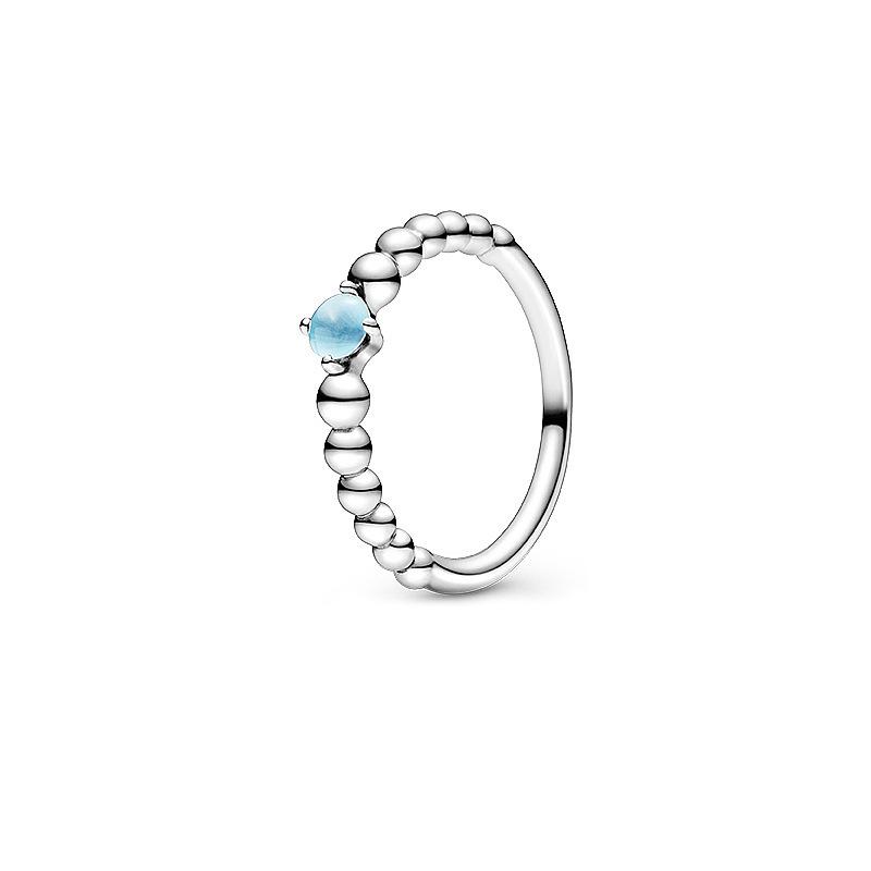December Layered Colorful Rings Zircon DIY Minimalist Accessories Chinese Style Design