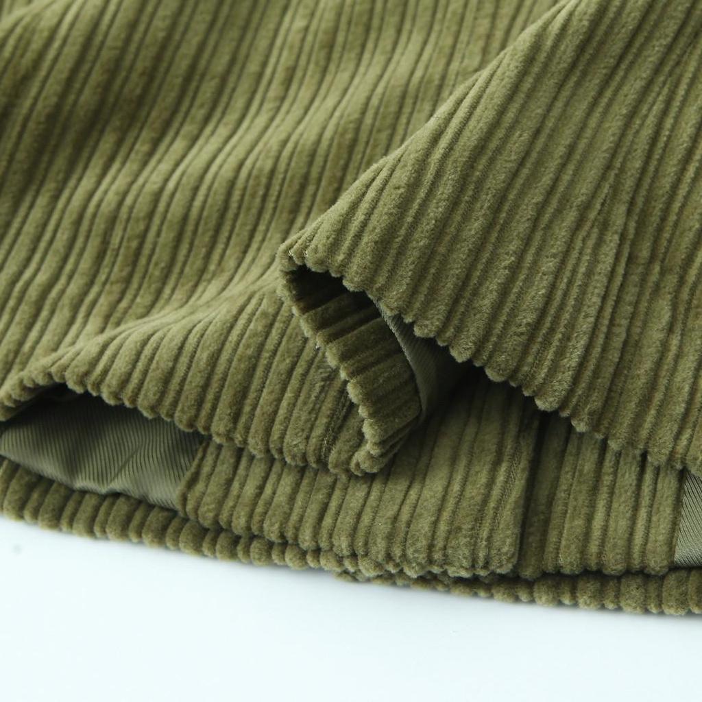 Chaqueta de pana con solapa para mujer Primavera 2025 - Versátil, Chic y Cómoda