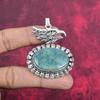Aquamrine Pendant, 925 Solid Sterling Silver Gemstone Jewelry, Handmade Pendant, For Thanksgiving