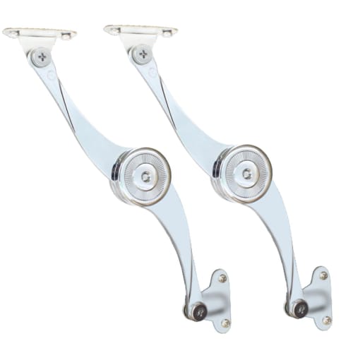 fogman Hinge Hardware, Folding Lid, Cupboard Support, Set of 2