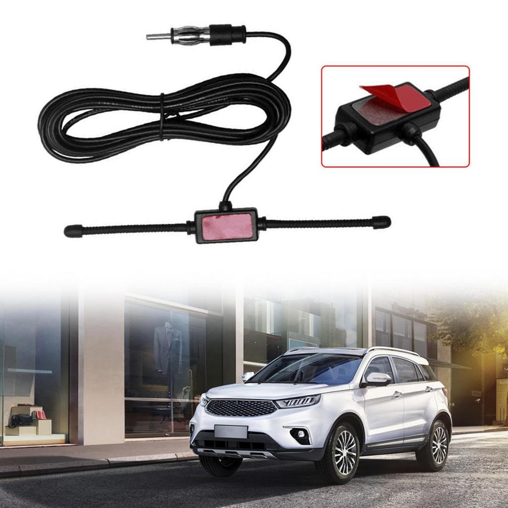Car Antenna | Stereo FM AM Radio Alternative - Improves Signal Strength, Widely Compatible