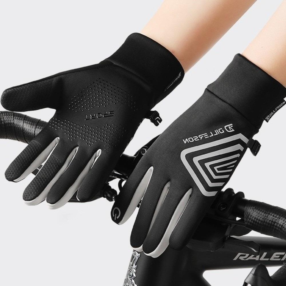 Anti Slip Touch Screen Gloves Waterproof Warm Gloves New Winter Bicycle Gloves  Autumn Winter