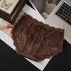 Ladies Spring and Summer New Lace Pure Sexy Pure Cotton Crotch Waist Triangle Briefs