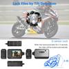 2 Inch Motorcycle Dash Cam HD 1080P DVR Camera Wide-Angle Loop Recorder Front & Rear Waterproof Night Vision Driving Recorder