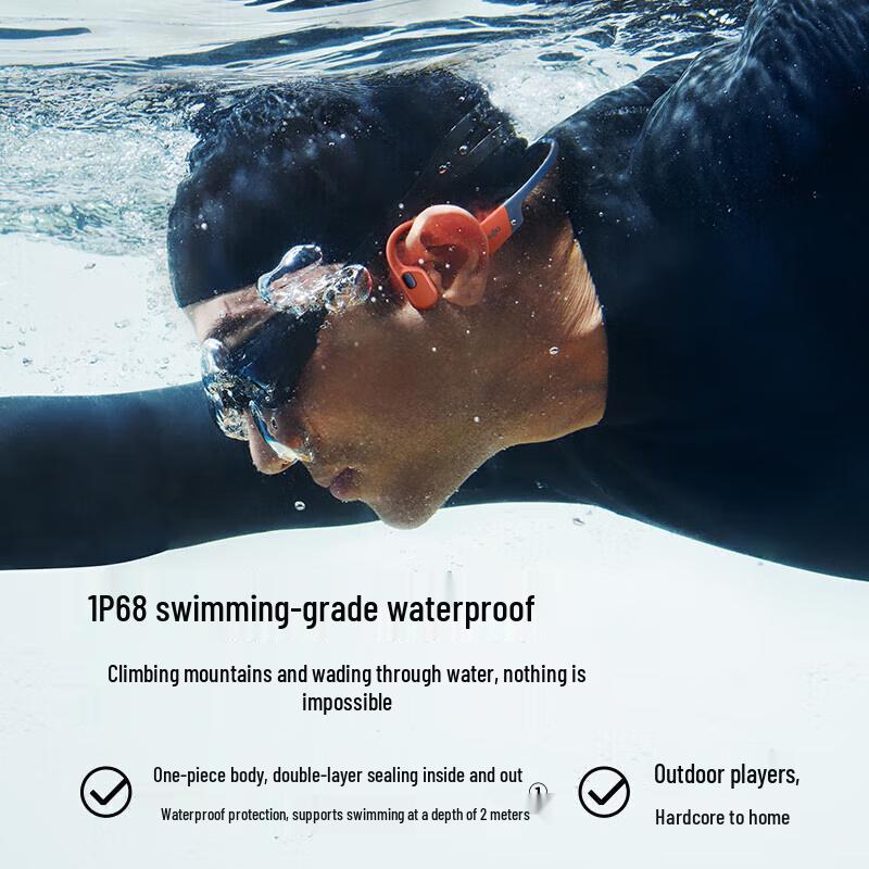 SHOKZ OpenSwim Pro S710 Bone Conduction Sport Headphones