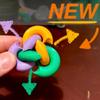 Rotating Infinite Foldable Cube Relaxing Spin Fidget Toys Unlimited Folding Cube  Desk Toy