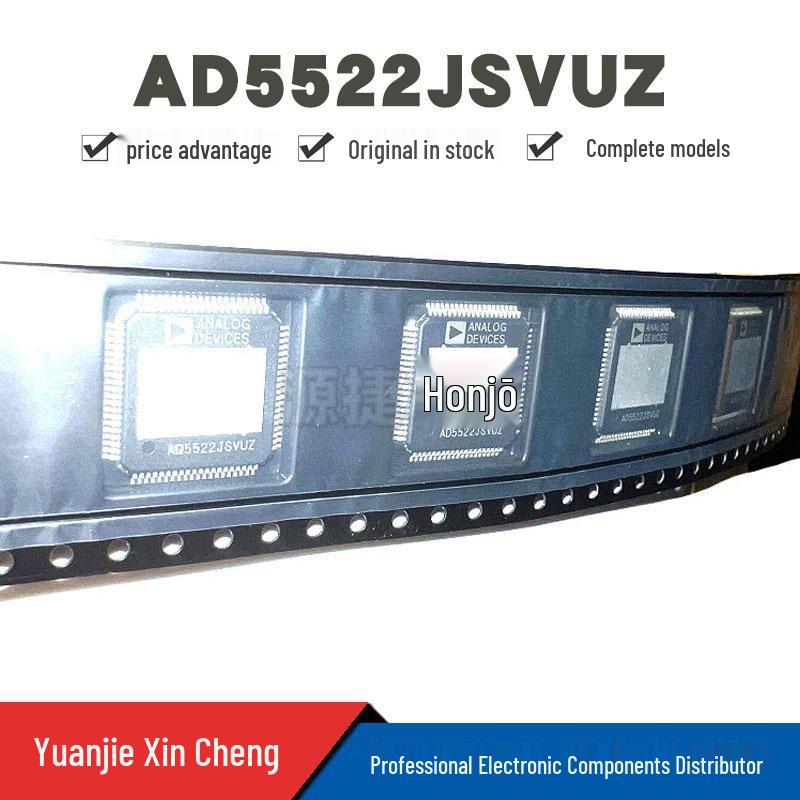 Brand New Original AD5522JSVUZ Surface Mount TQFP-80, Four-Parameter Measurement Unit with BOM List