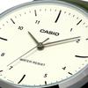 Casio Analog Quartz Women's Watch LTP-VT03L-3B Cream/Green Leather Band