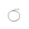 Vielseitiges Schlangenknochenkettenarmband: Edelstahl Unisex Streetstyle