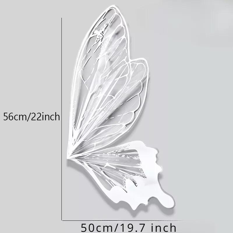 40 Pcs Butterfly Wings Wrapping Paper Florist Bouquet Package Paper DIY Bouquet Crafts 20 Set Birthday Gifts Packaging Material