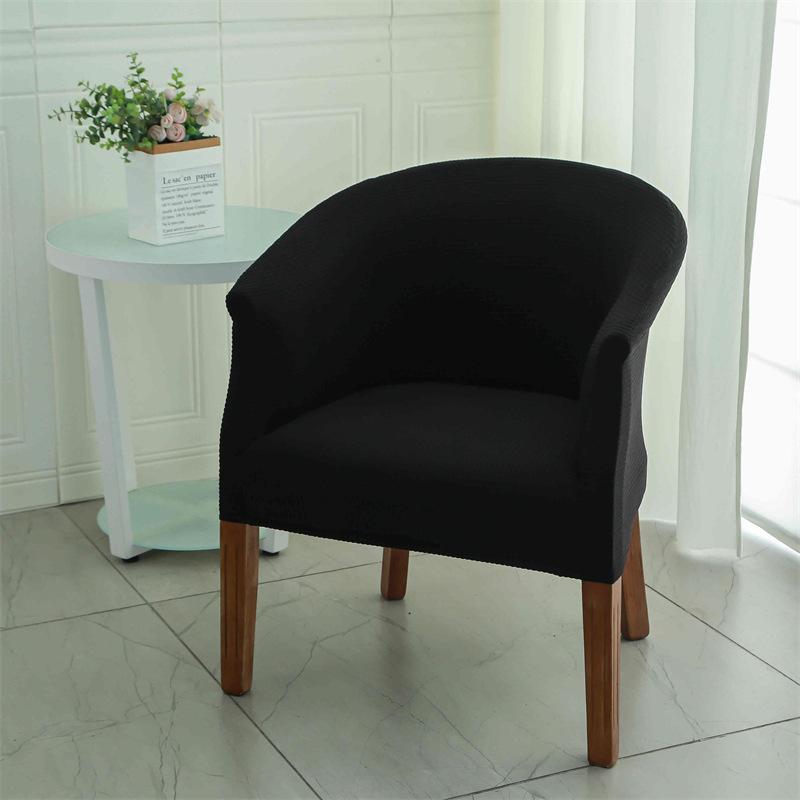 Chair Cover Universal Elastic Home Minimalist Guest Sofa Home Stool Dining Chair Protector Backrest Durable Durable 38*41cm