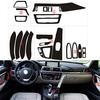DIY For BMW 3 Series F30 F31 Interior Trim Decal Kit Stickers Carbon Fiber Style