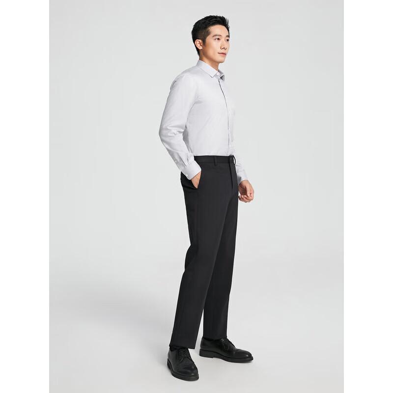 

Youngor Men s Autumn/Winter Plaid Long Sleeve Cotton Shirt 43