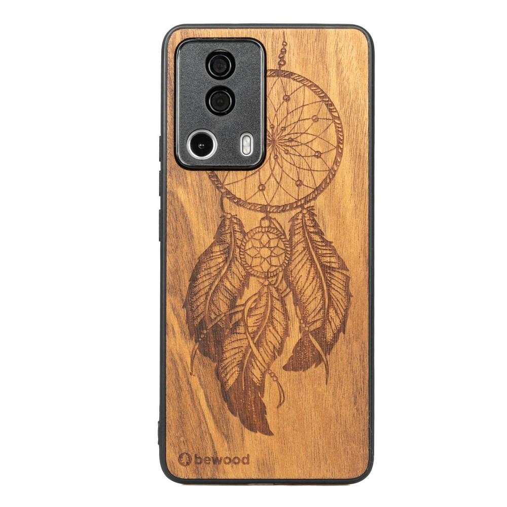 Bewood Xiaomi 13 Lite Wooden Case Dreamcatcher Imbuia