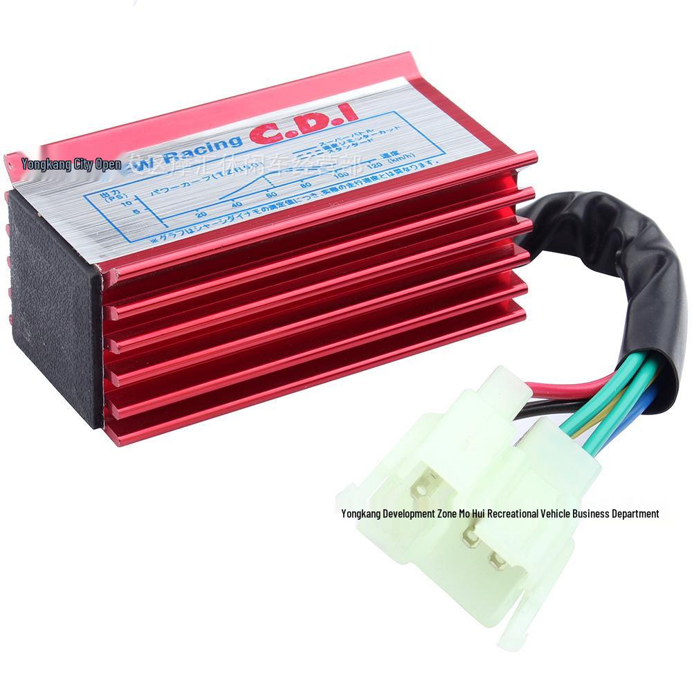 Off-road ATV Beach 125-250CC Motorcycle Red 6-Pin CDI Igniter Coil