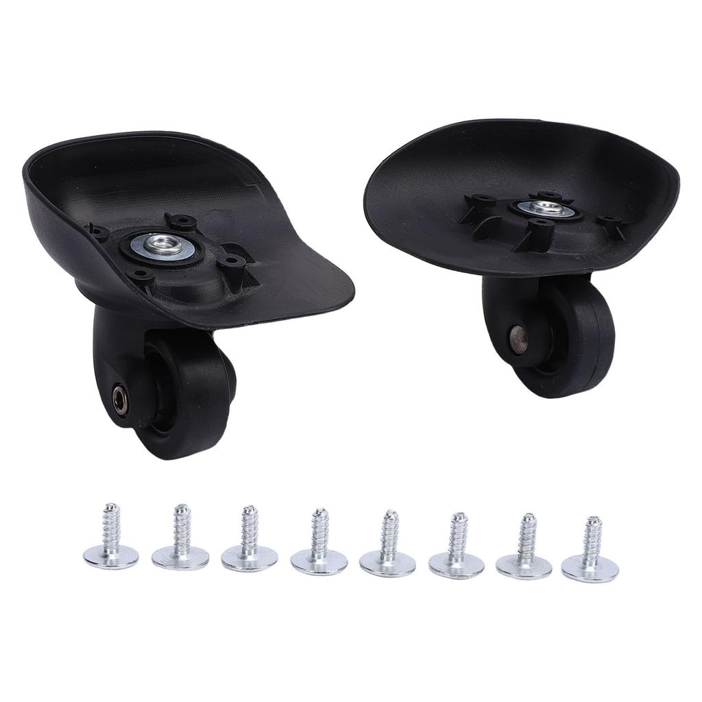 Luggage Wheels Replacement Exquisite Abrasion Proof Low Noise Shock Absorption Suitcase Swivel Caster
