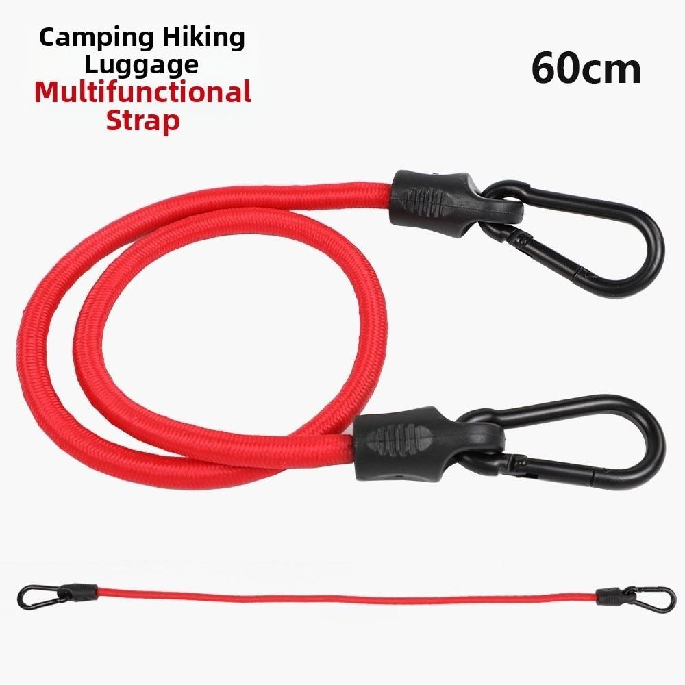 8mm Diameter Elastic Rope Tent Hook Tents Reinforcing Clothes Ropes Suitable for Camping