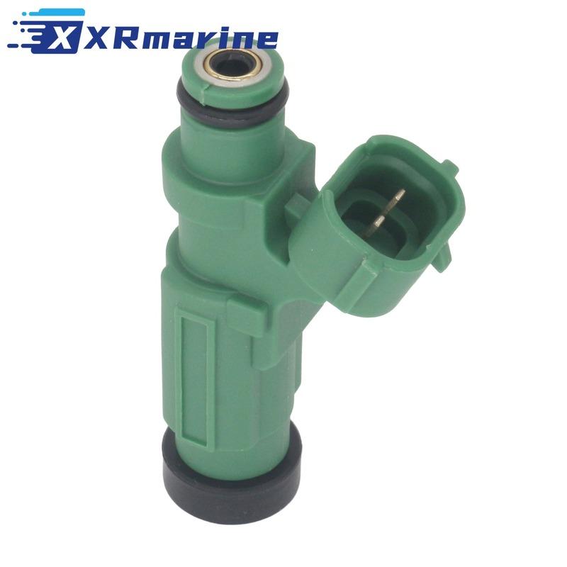 4 Pcs Fuel Injectors 12 Holes 63P-13761-00 for Yamaha Marine Outboard Engine 4 Stroke 150HP F150 FL150 V4 63P-13761-01