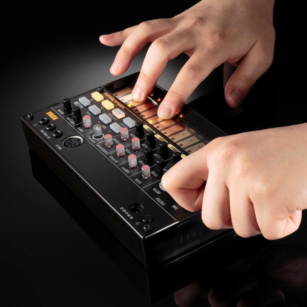 KORG analog rhythm machine, volca beats, 16 step sequencer, battery operated, built-in speaker, h...