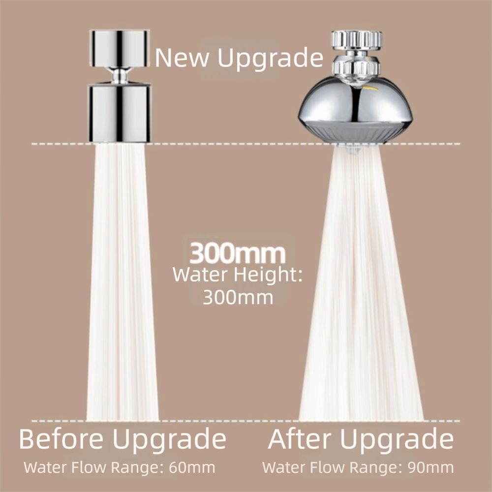 Stable Water Flow Flying Saucer Faucet Aerator Soft Water Flow Universal Connector  Kitchen Use