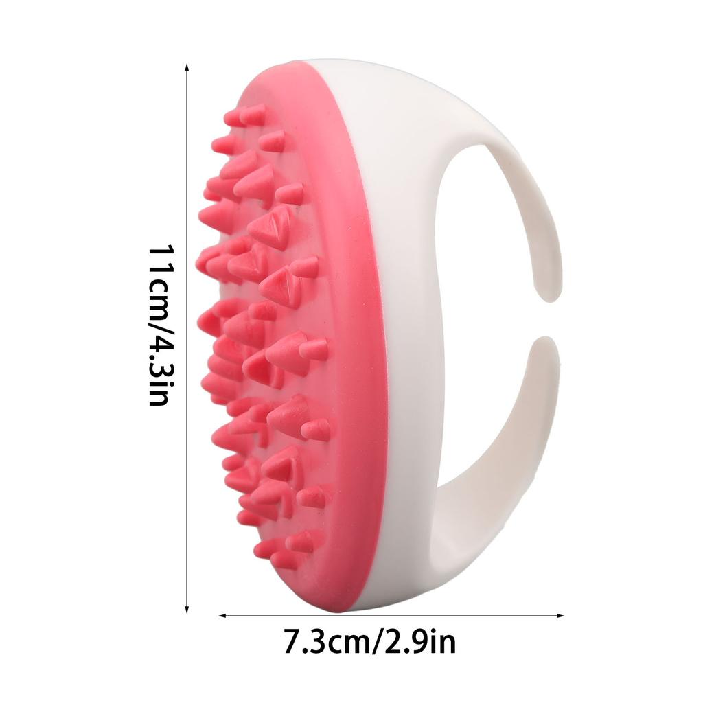Cellulite Massager Brush Removes Cellulite Promotes Blood Circulation Relieves Muscle Tension Silicone Body Scrubber
