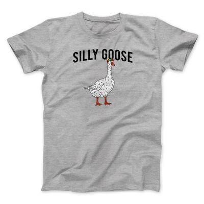 HotSelling 100%cotton Men's Shirt Silly Goose Meme Funny New Short Sleeve Summer Oversized Women's Short Sleeved T-shirt Y2K Top
