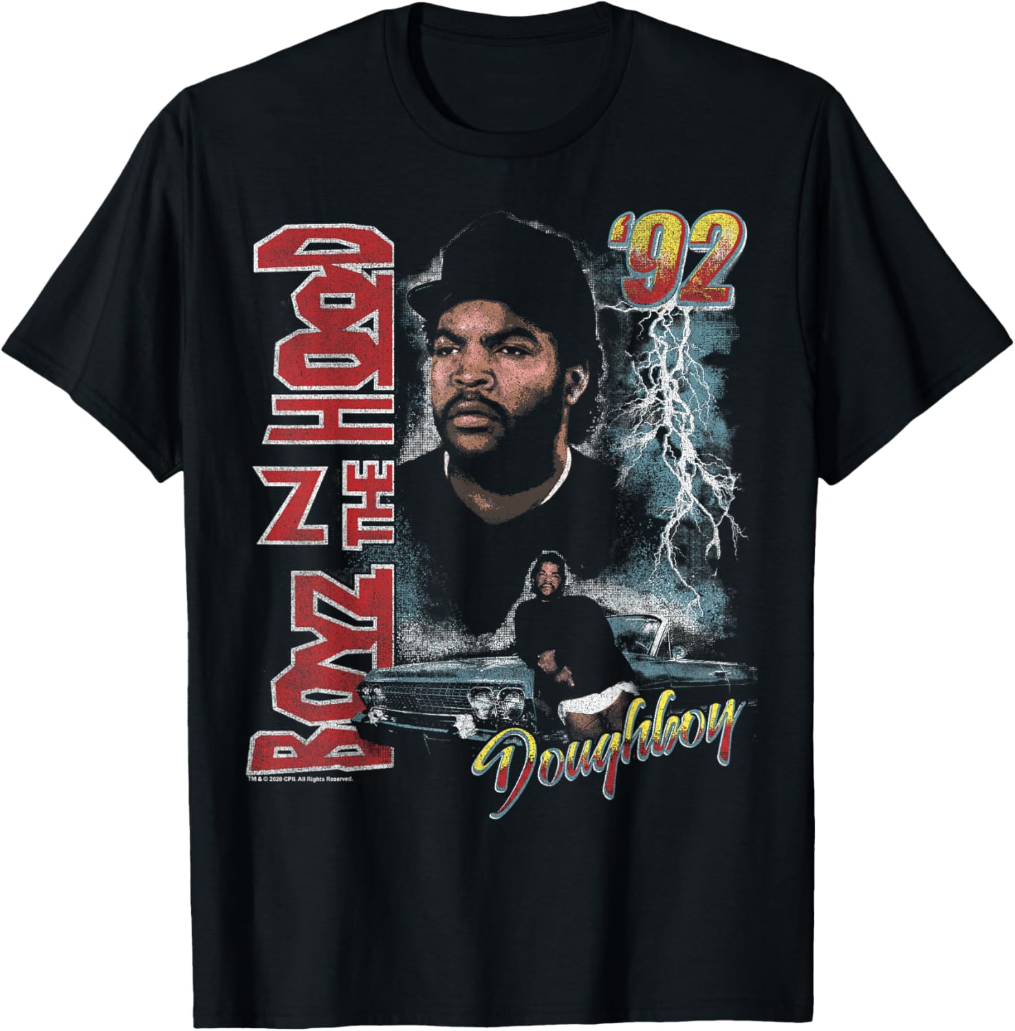 Boyz in The Hood Doughboy Poster Short Sleeve TShirt XXXL