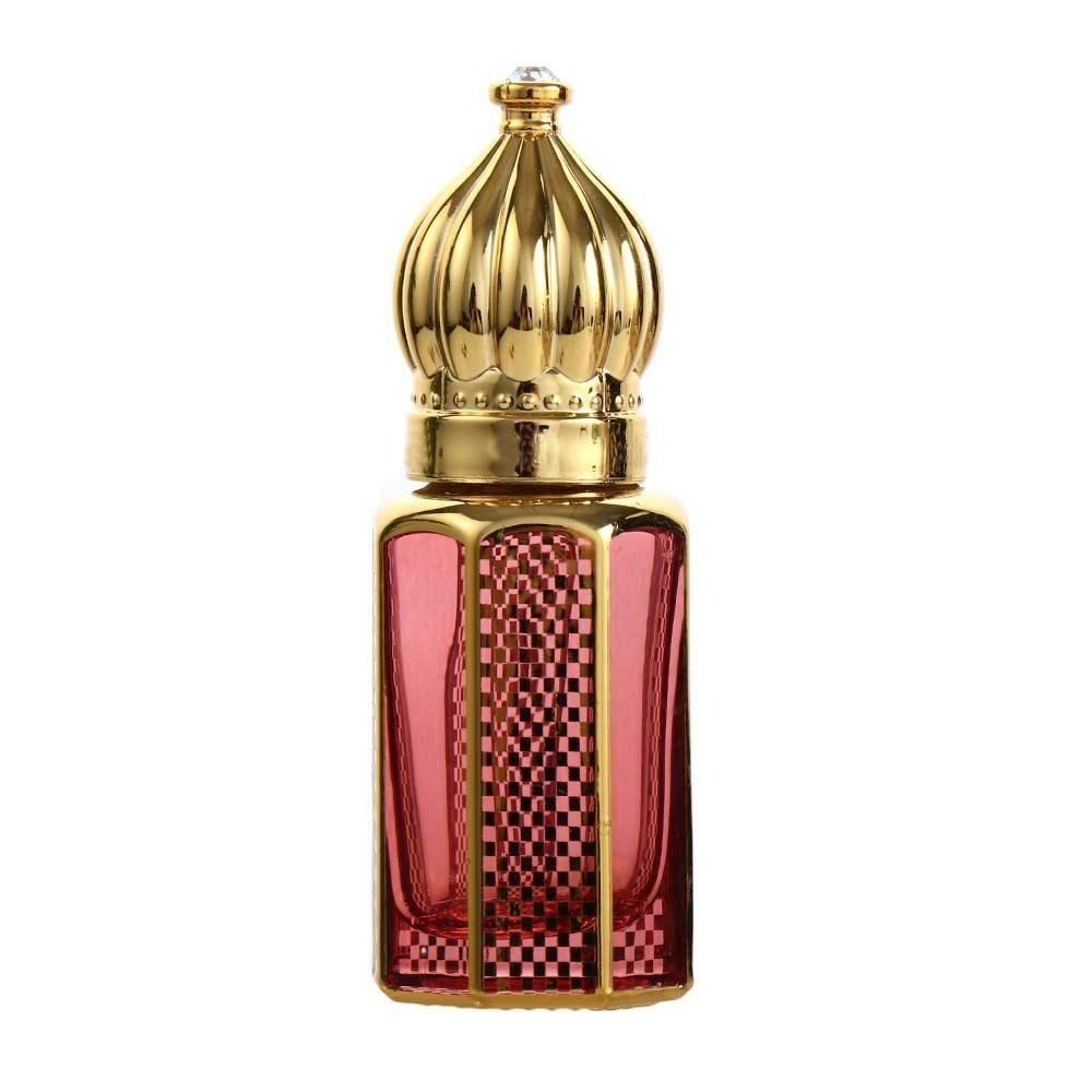 Empty Perfume Bottle Electroplating Essential Oil Bottle Sample Vial Mini Dropper Bottles  Travel