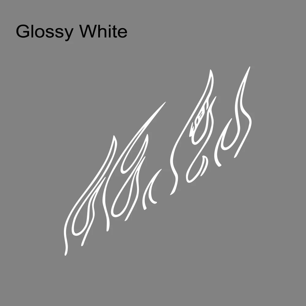 Car Stickers Funny Flame Decor Decals Outdoor Vinyl Self-Adhesive Decoration For Vehicle Window Hood Bumper Tailgate Door Side