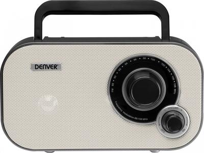 DENVER TR-51WHITE - analogowe radio FM, Denver