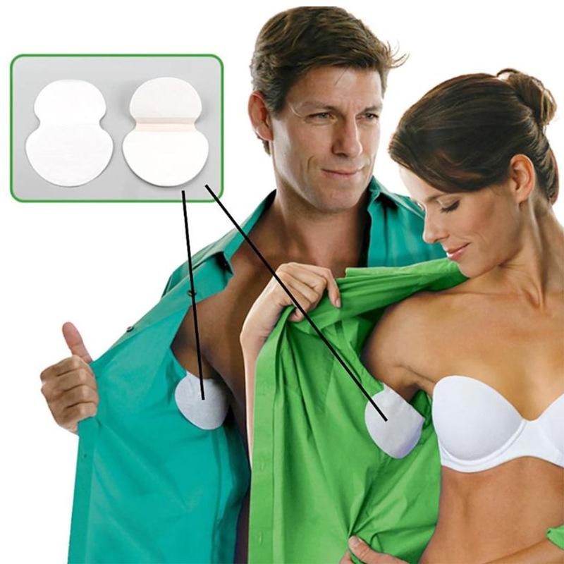 2Pcs Use A Thin Sweat-absorbing Sticker and An Antiperspirant Sticker Under The Armpit To Absorb Sweat.