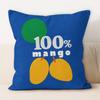 Retro Sunset Beach Palm Tree Throw Pillow Cover - Vintage Coastal Home Decor